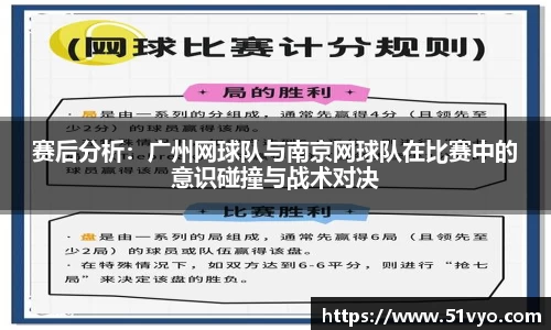 赛后分析：广州网球队与南京网球队在比赛中的意识碰撞与战术对决